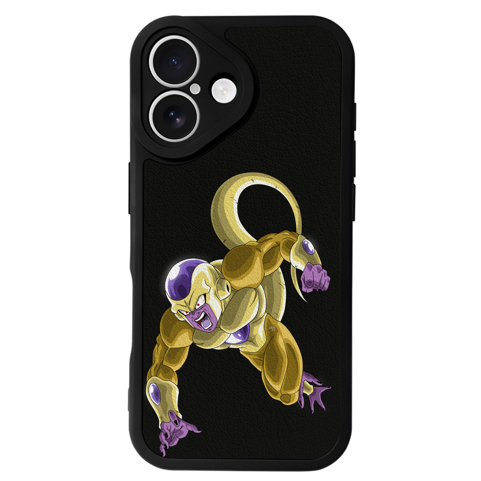 （画像用） ドラゴンボール フリーザ DRAGON BALL Frieza 【iPhone 16シリーズ対応】シリコンスマホケース（レザー調） 材質：シリコン